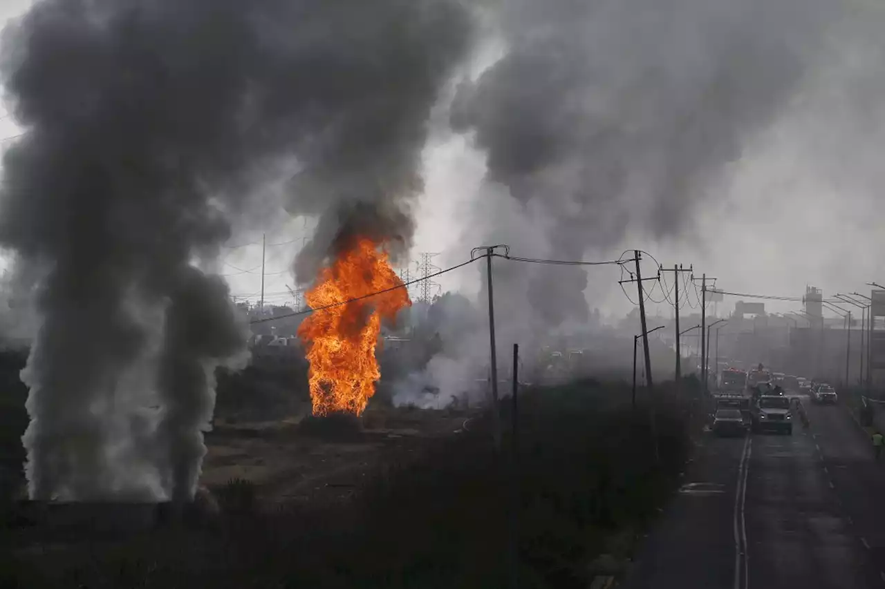 La Jornada: Incendio por acumulación de metano en el Río de los Remedios