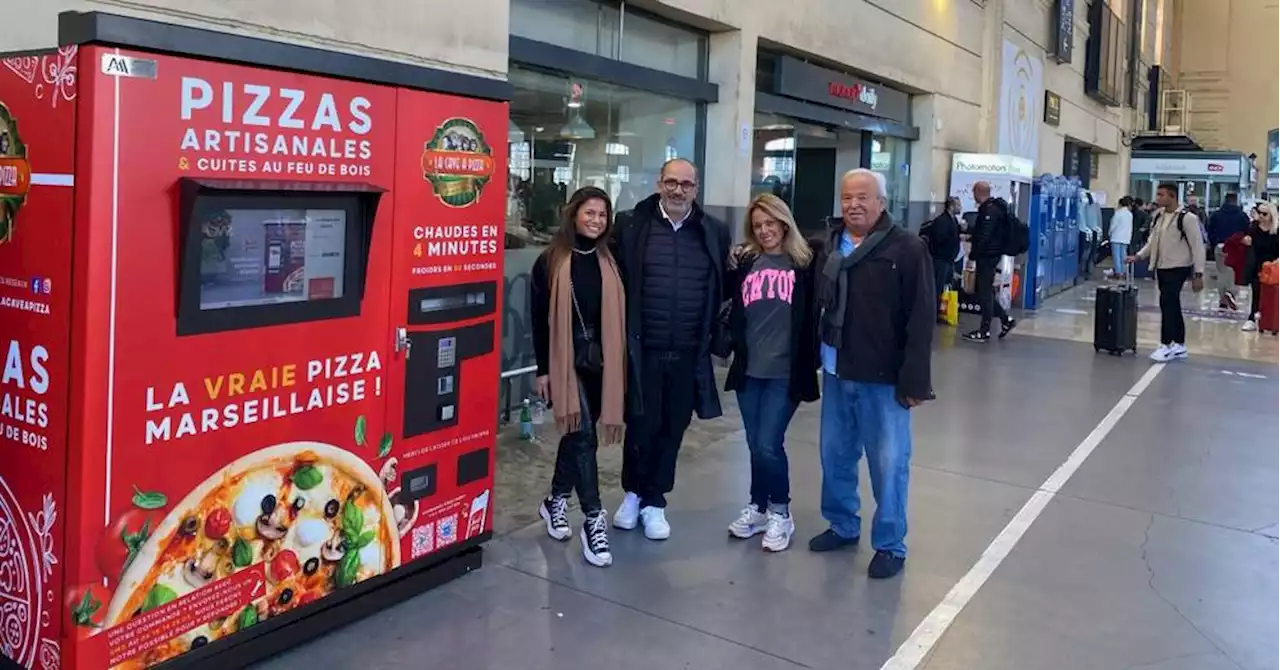 Marseille : un distributeur de pizzas arrive en gare Saint-Charles