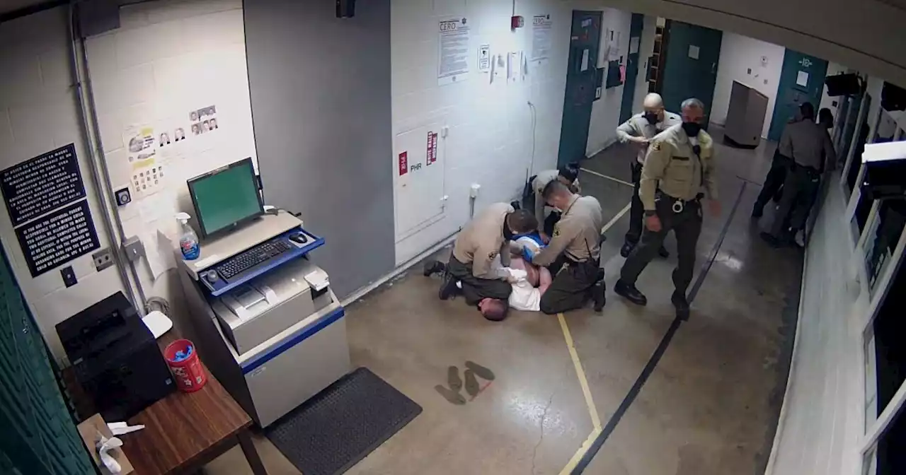 L.A. County deputy who kneeled on inmate's head will not be charged, D.A.'s memo says