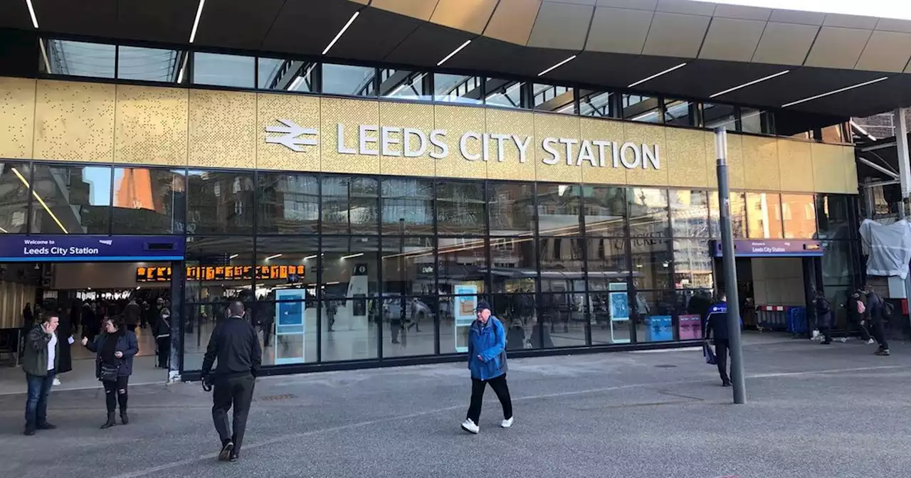 Man spits on pensioner 'minding his own business' in Leeds train station