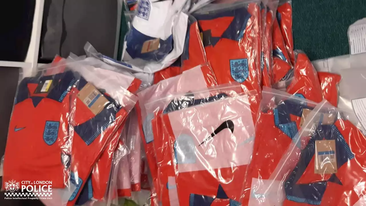 Leeds premises raided by police who discover 'large quantity' of fake England World Cup shirts