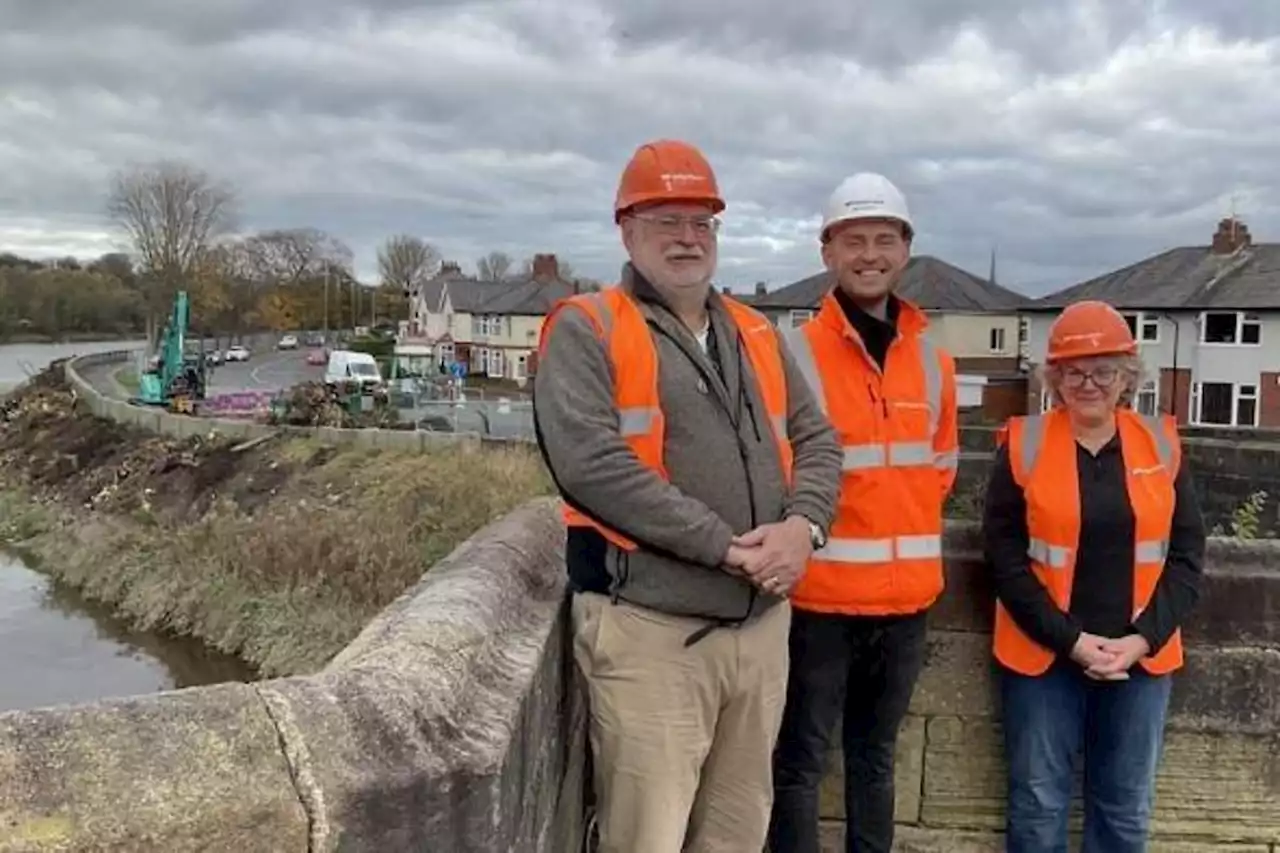 Flood defences: Work begins on £54.7m scheme to keep 5,000 homes in Preston and South Ribble safe