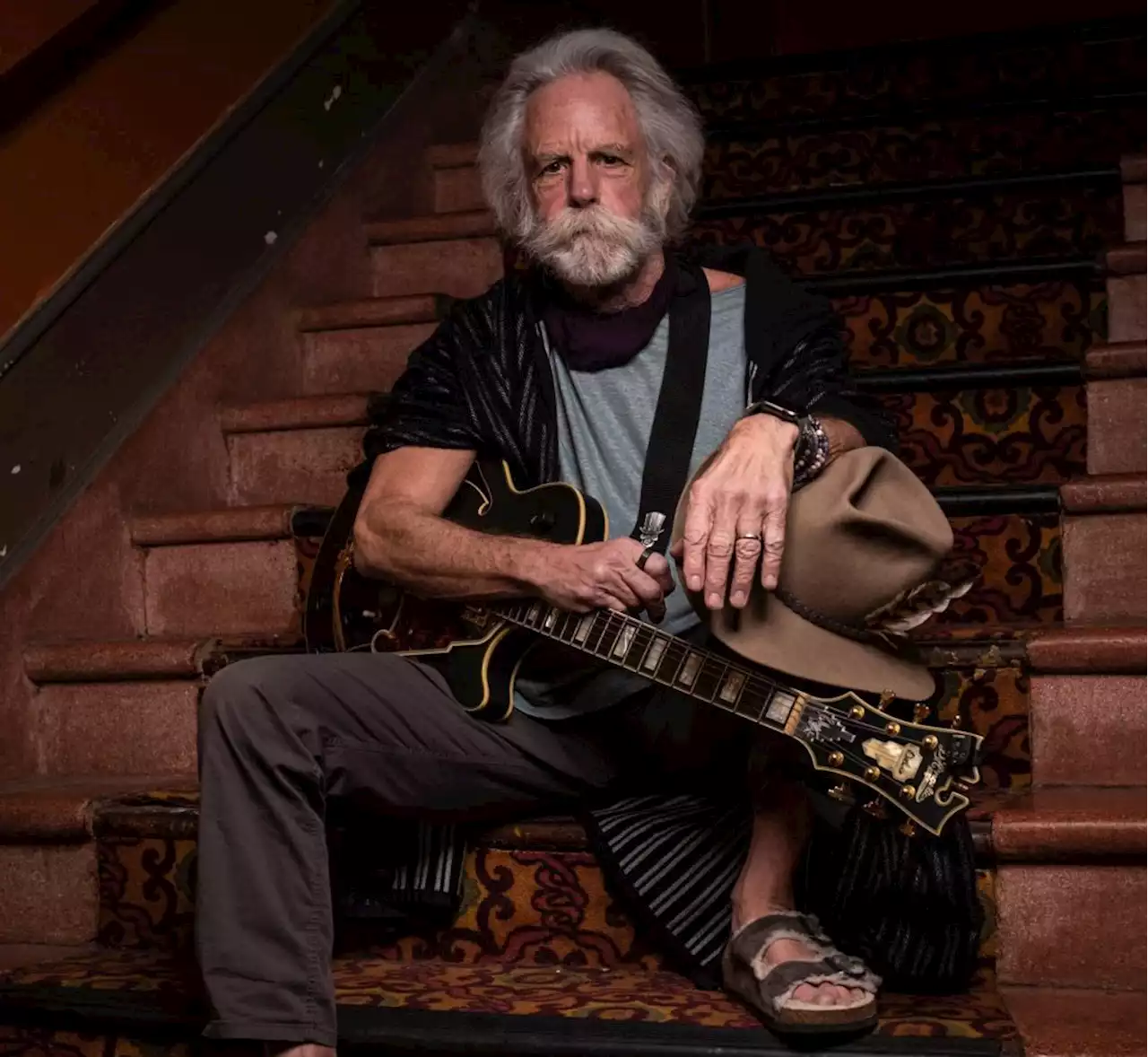 Bob Weir performs with symphony orchestras, hoping audiences will be listening to Grateful Dead music decades from now