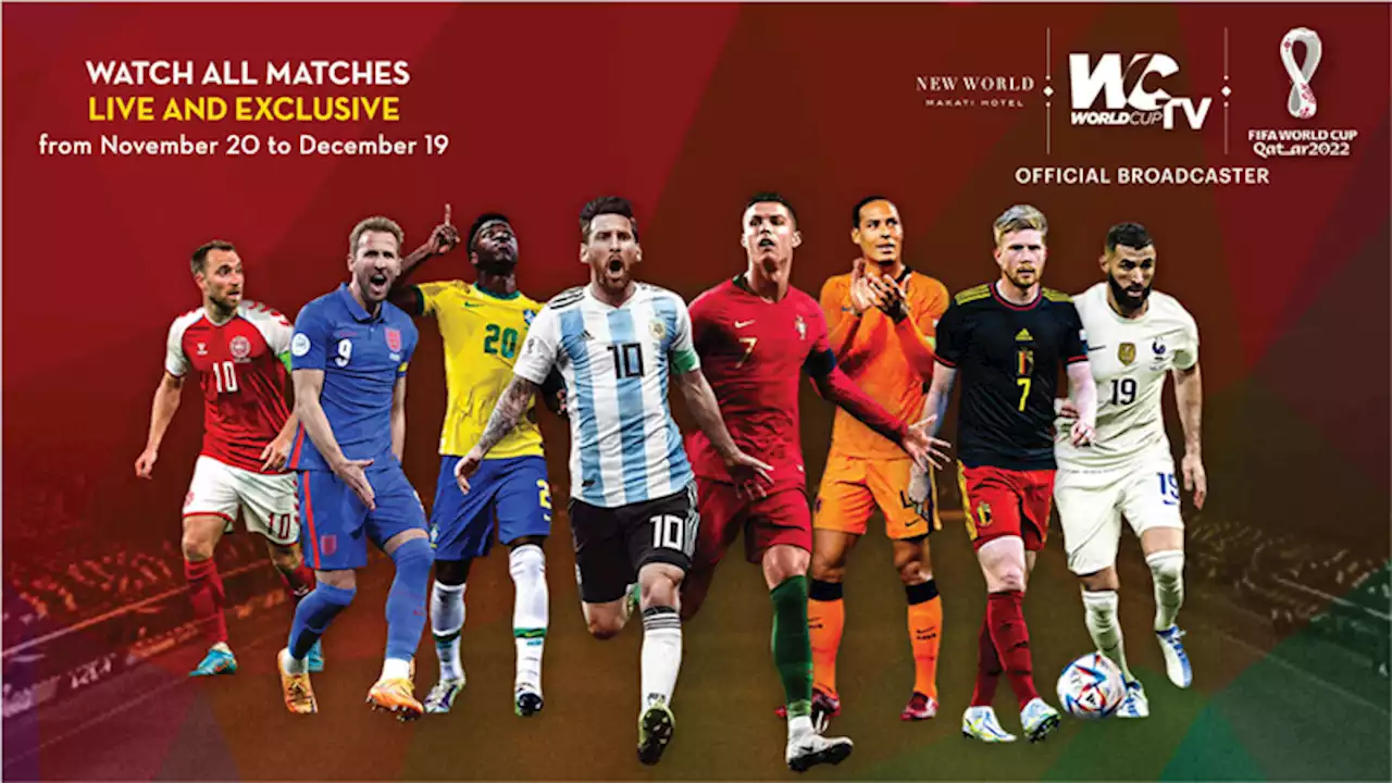 Catch the 2022 FIFA World Cup live at New World Makati Hotel’s Bar Rouge