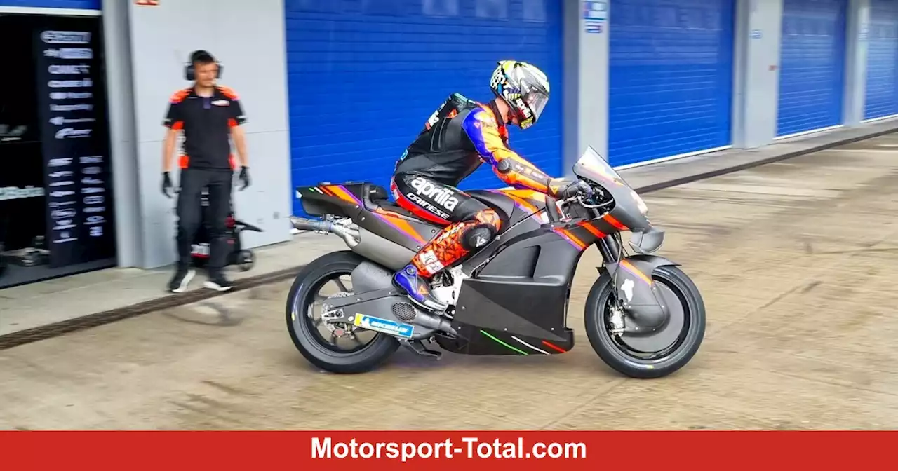 Aprilia arbeitet für 2023: Tests im Windkanal und auf der Strecke in Jerez