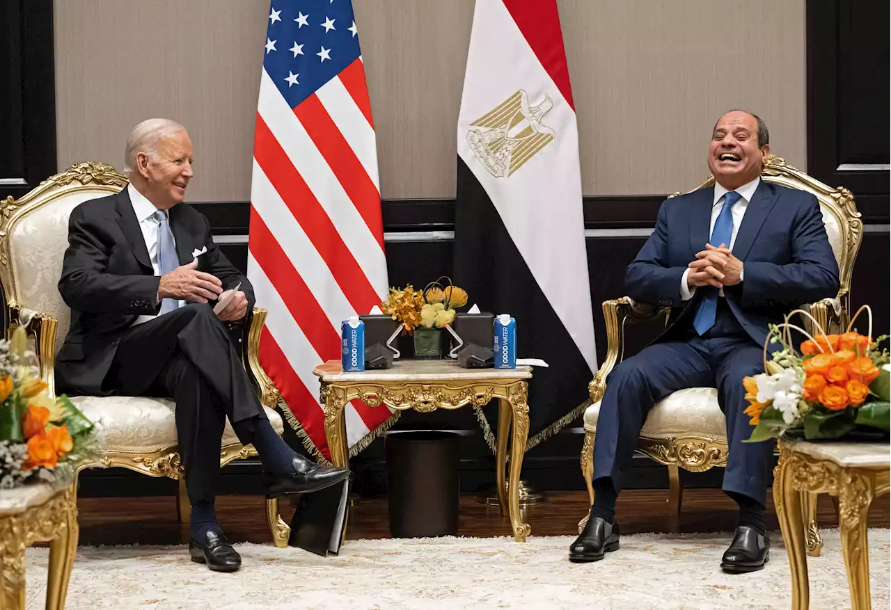 After tripping up in Saudi Arabia, Biden seeks to regain foothold in Egypt