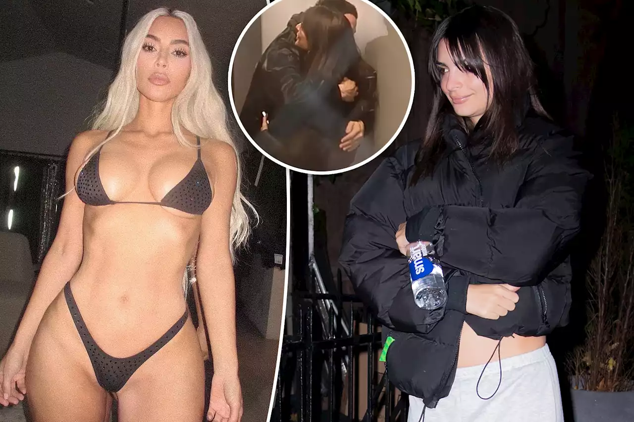 Emily Ratajkowski subtly supports Kim Kardashian amid Pete Davidson romance