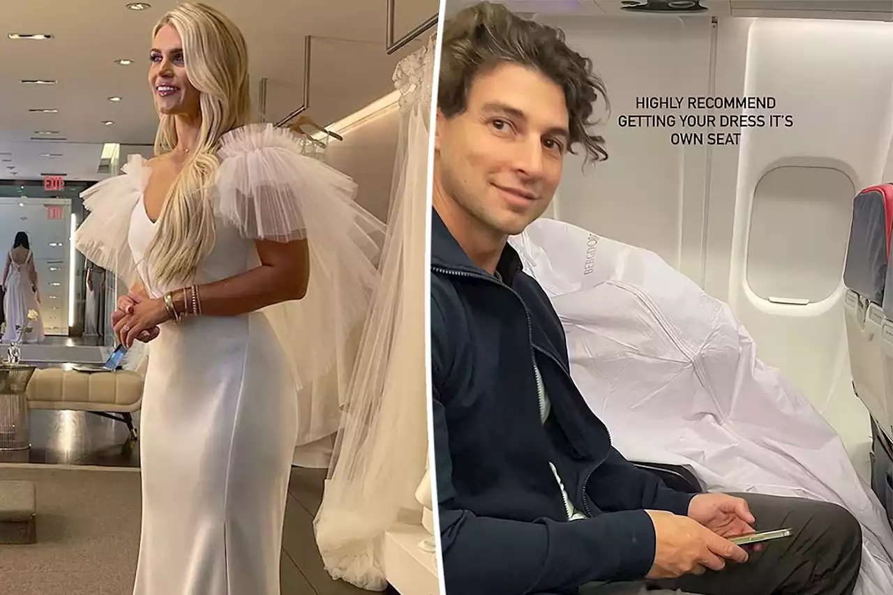 Madison LeCroy buys airplane seat for wedding dress ahead of nuptials