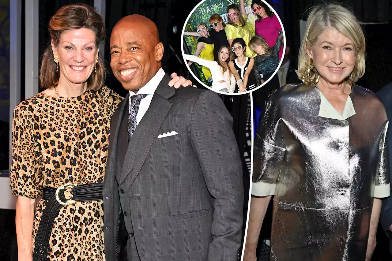 Mayor Adams rubs elbows with socialites at Central Park Conservancy gala