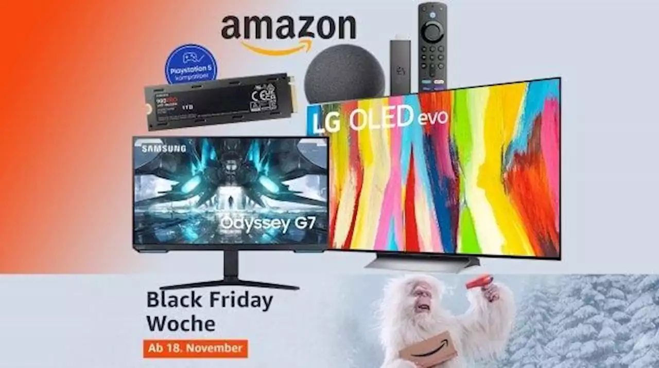 Amazon Black Friday: PCGH-Empfehlung bei Gaming-Monitoren 34 Prozent billiger kaufen