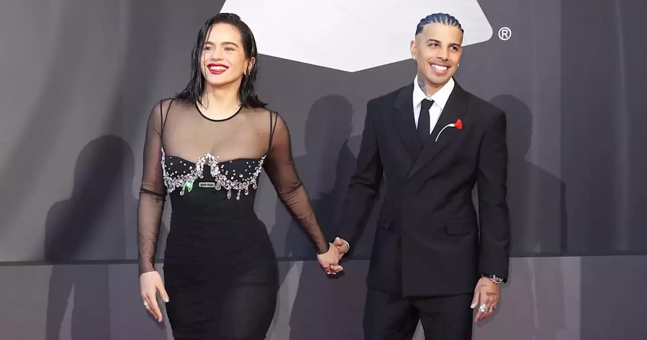 It's Date Night For Rosalía and Rauw Alejandro at the Latin Grammy Awards