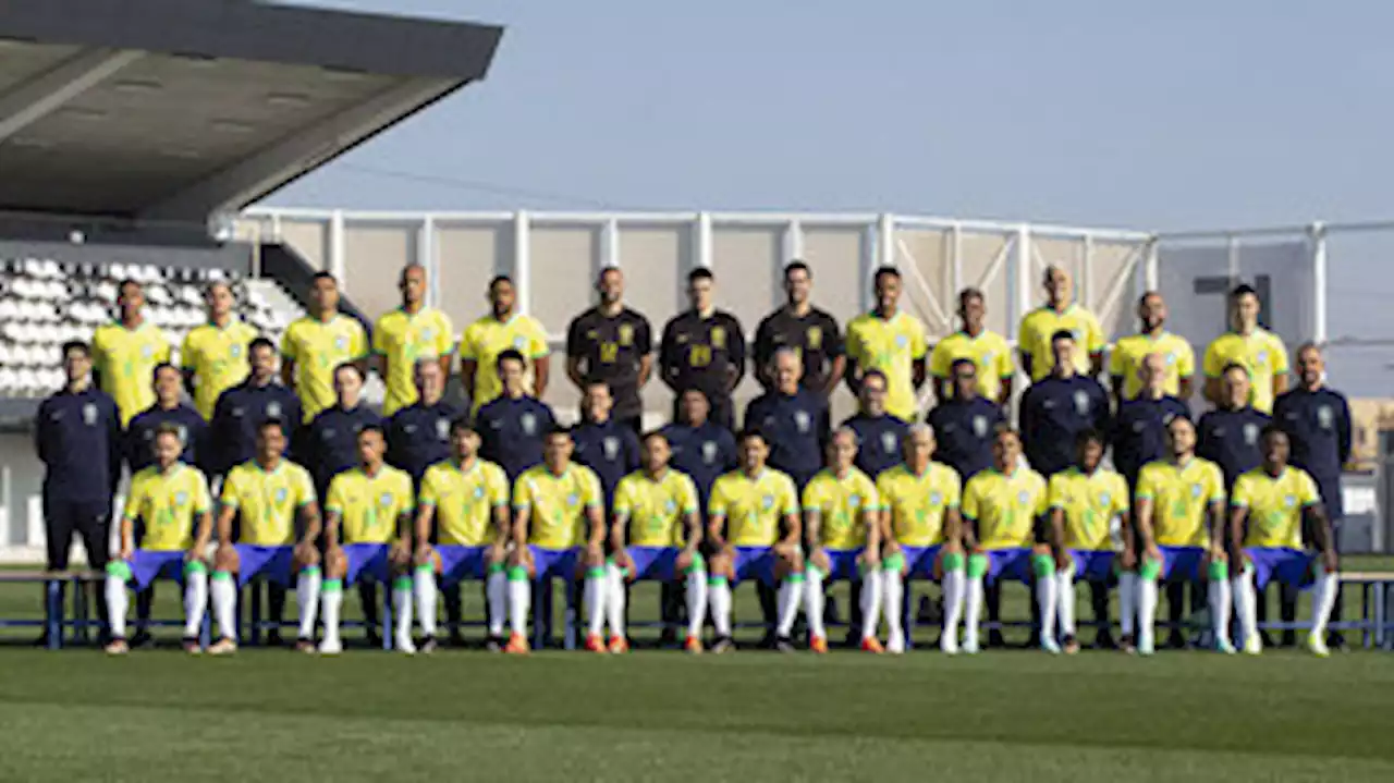 CBF divulga foto oficial da delegação brasileira para a Copa do Mundo de 2022