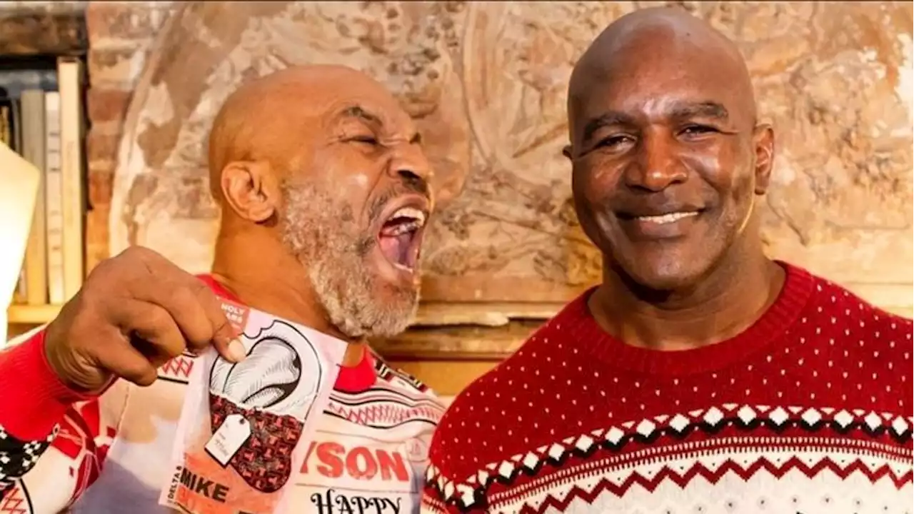 Mike Tyson y Evander Holyfield se unieron para vender gomitas de marihuana en forma de oreja