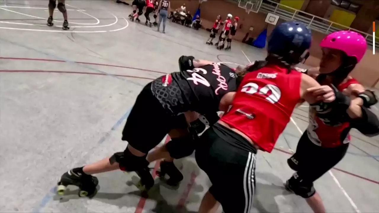 Spain's steely roller derby skaters championing inclusivity in sport