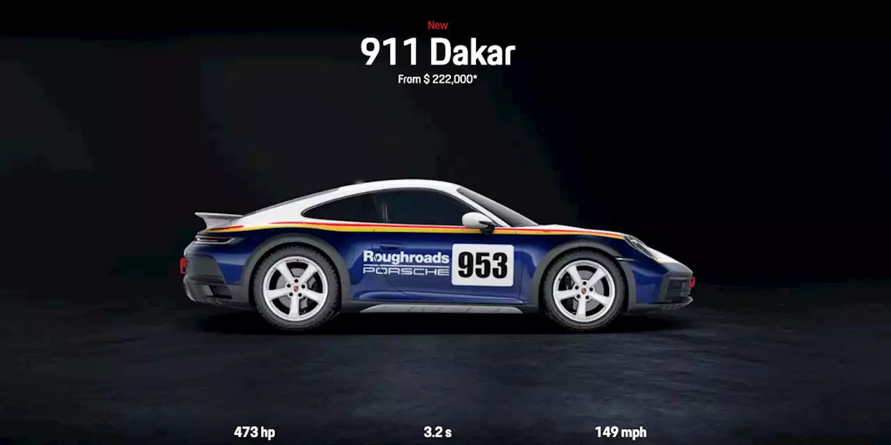 The Porsche 911 Dakar Configurator Is Live