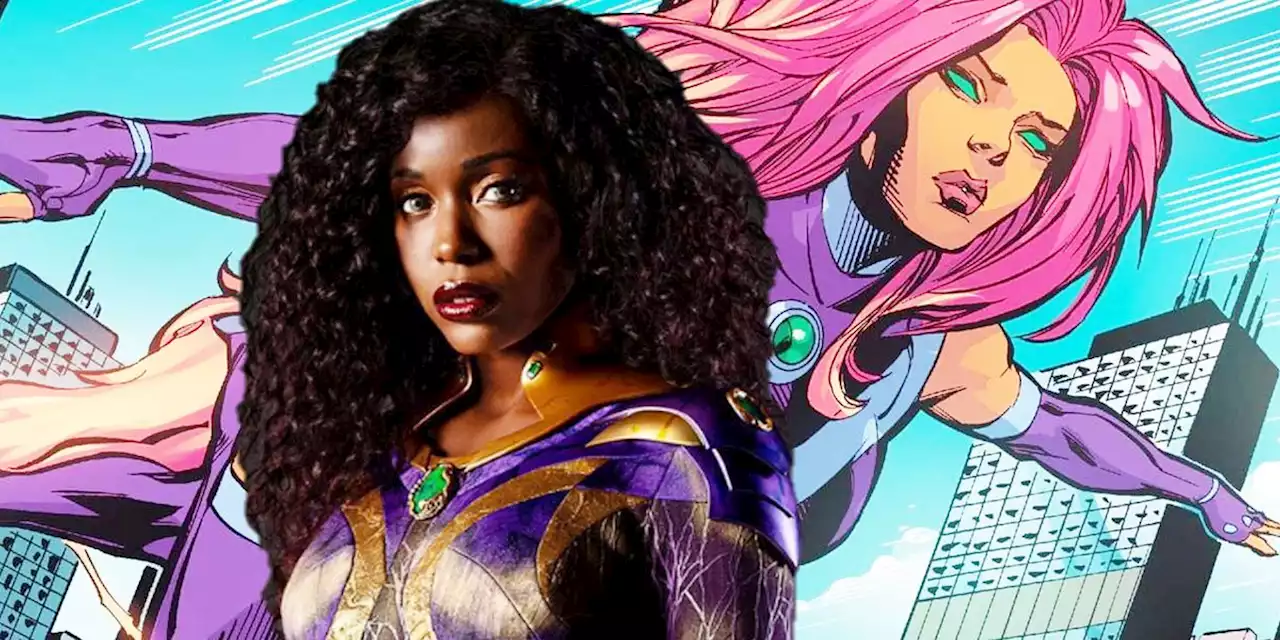 Starfire Will Fly In Titans Season 4 Confirms Star