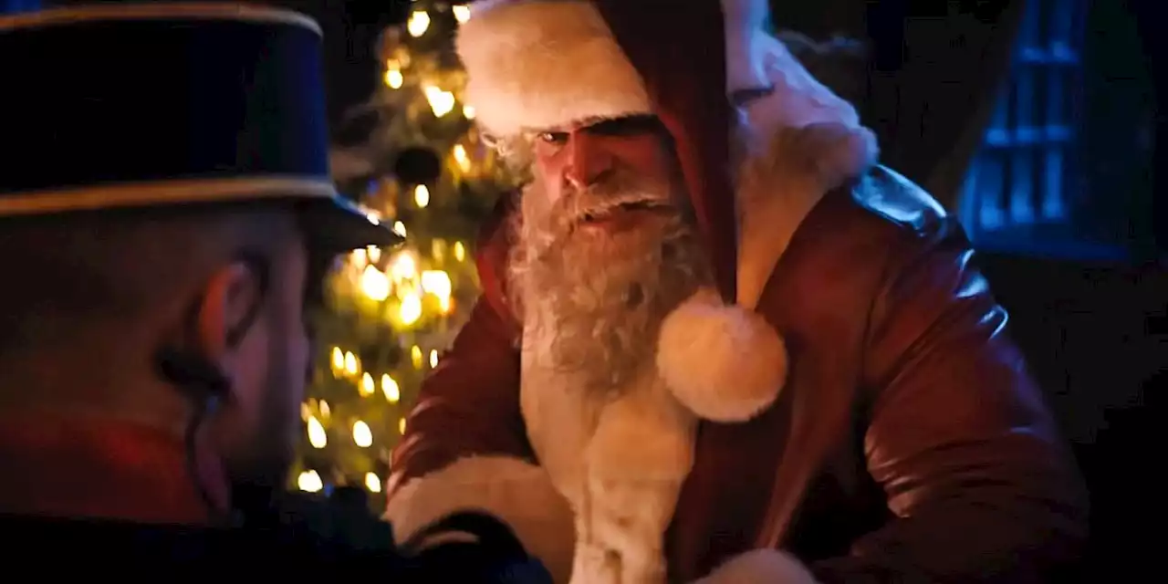 David Harbour’s Santa Dishes Out Season’s Beatings In Violent Night Clip