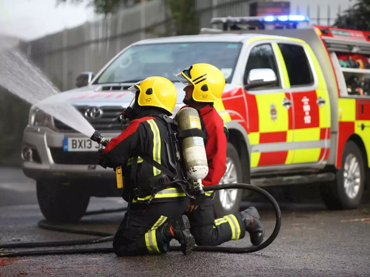 Six fire crews tackle blaze at care home near Oswestry