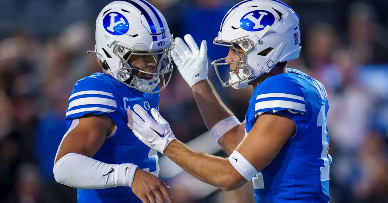 BYU’s Jaren Hall, Puka Nacua could be playing their last game in Provo