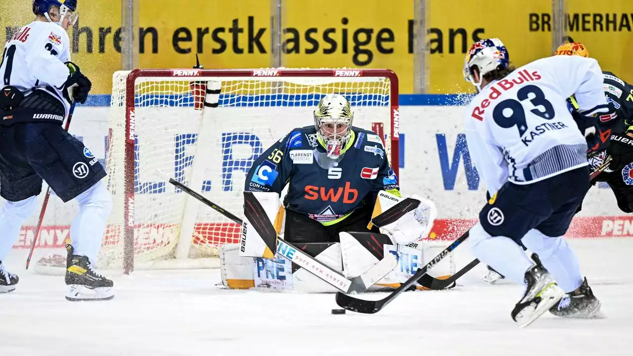 Eishockey, DEL - München gewinnt Spitzenspiel in Bremerhaven