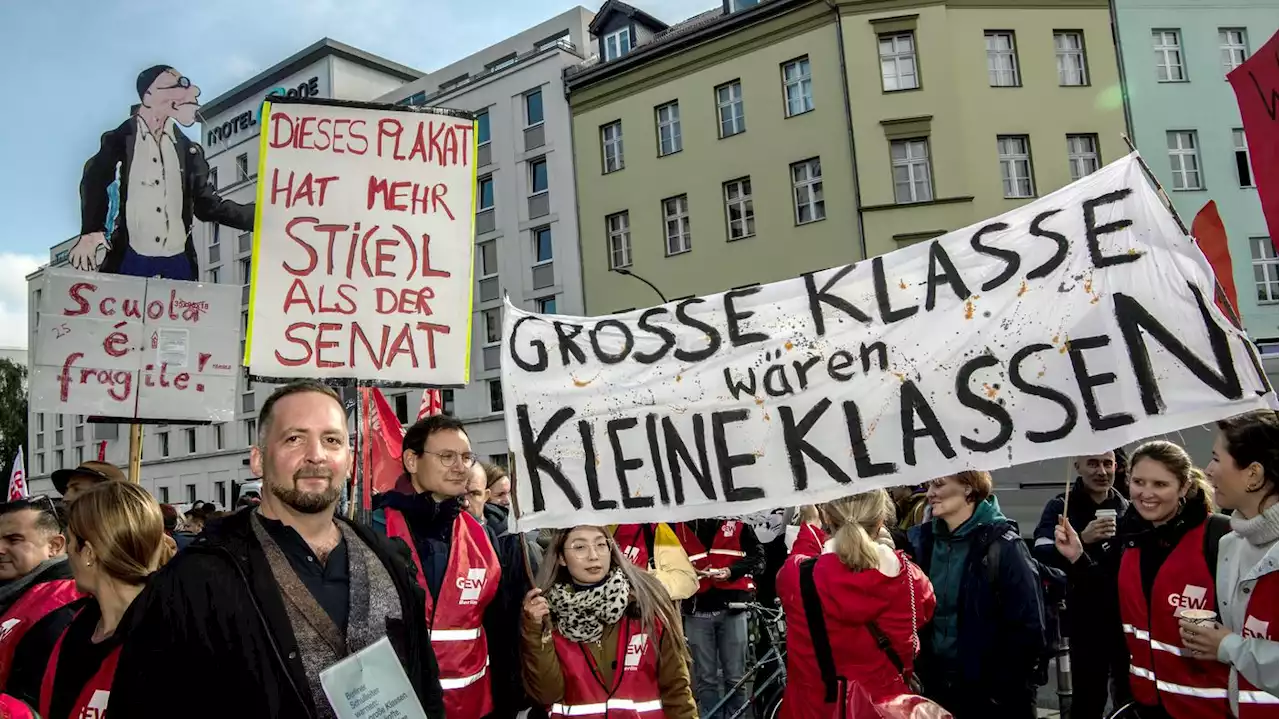 Kurz vor der Verbeamtungswelle in Berlin: GEW ruft Schulbeschäftigte zum sechsten Streiktag auf