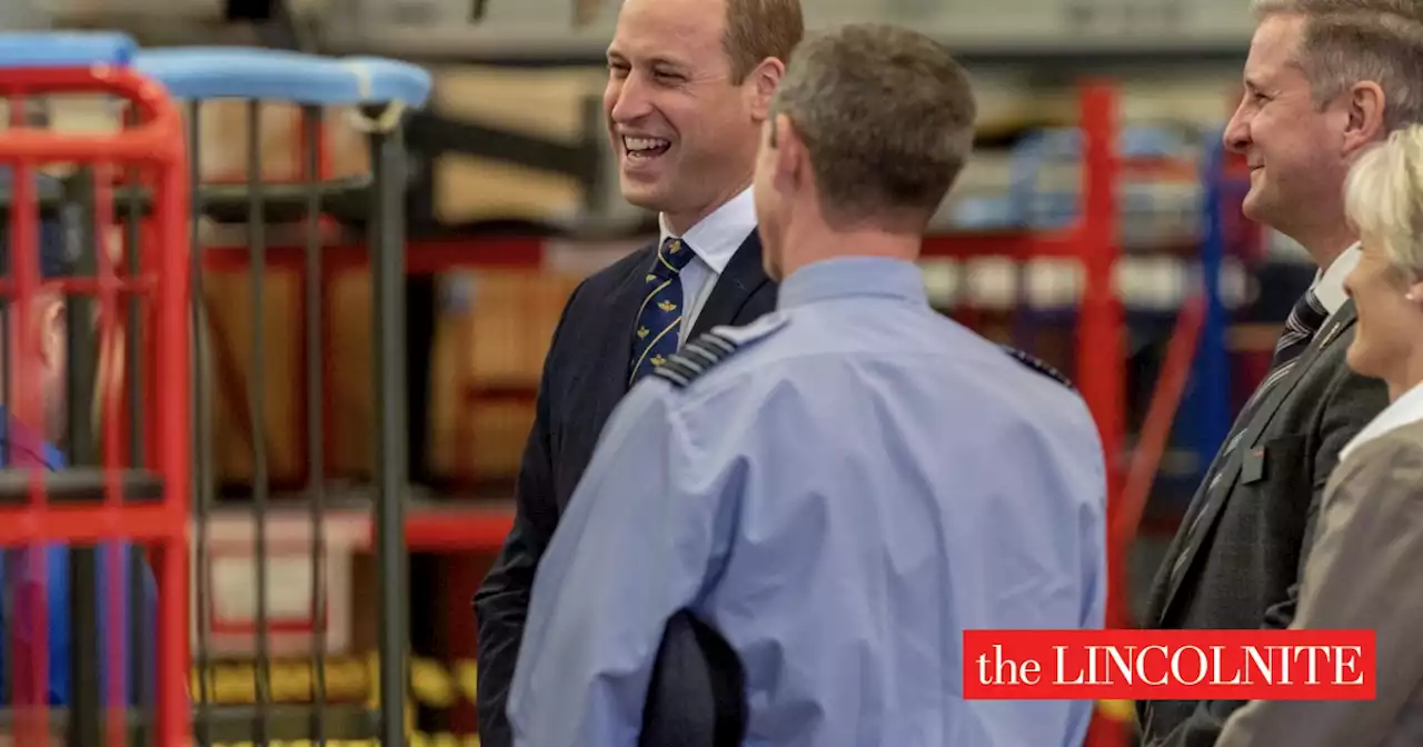 Lincolnshire royal trip: Prince of Wales visits RAF Coningsby