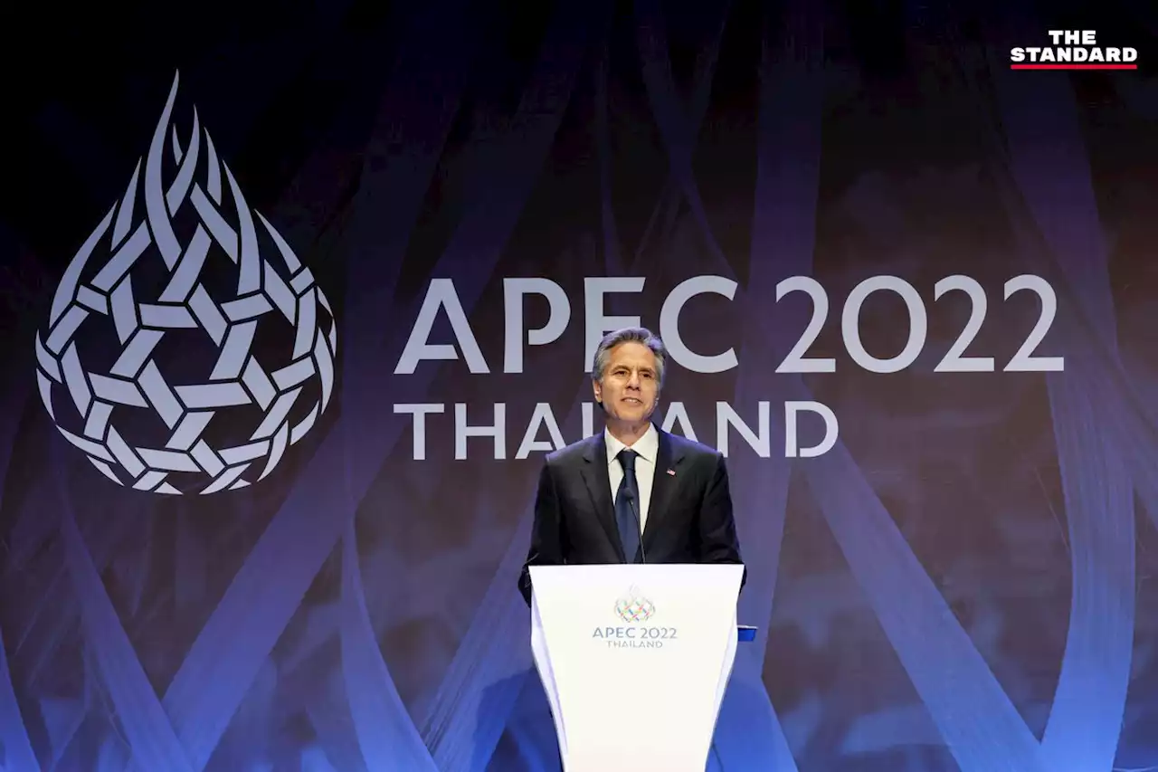 บลิงเคน แถลงหลังประชุมรัฐมนตรี APEC เต็มคณะ ระบุสหรัฐฯ พร้อมเป็นเจ้าภาพต่อจากไทย