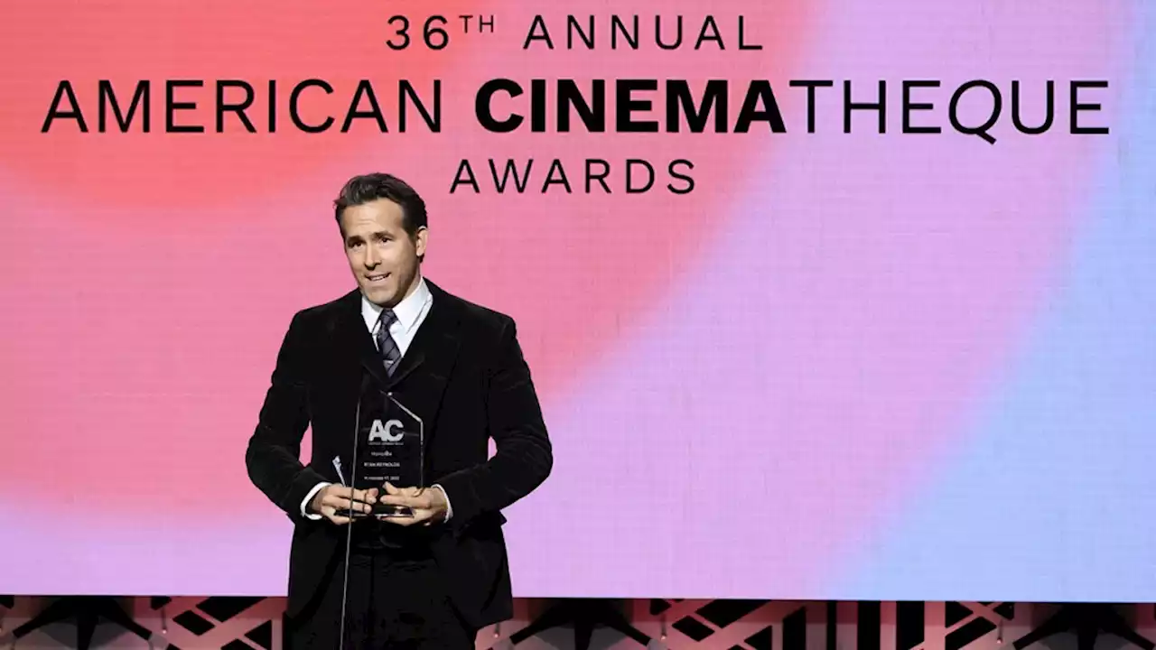 Ryan Reynolds Honored by Blake Lively, Will Ferrell at American Cinematheque Awards