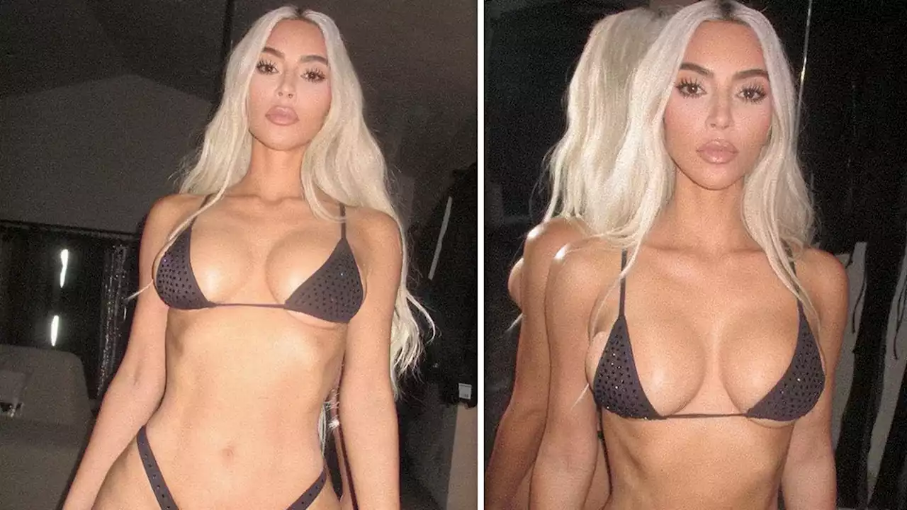 Kim Kardashian Posts Lingerie Pics as Pete Davidson Hangs with Emily Ratajkowski