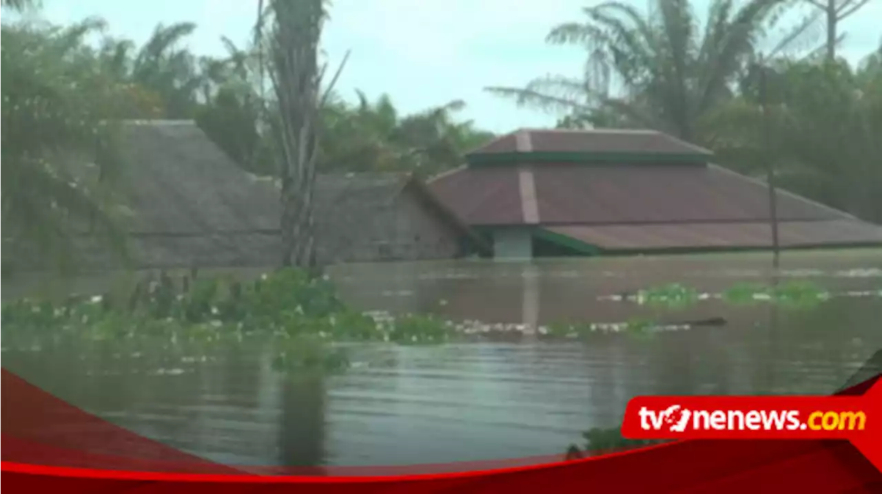 Dua Sungai Meluap, Banjir Rendam Empat Kecamatan di Kabupaten Batubara