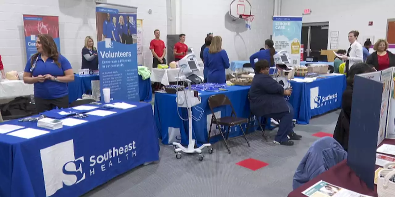 Slingluff Elementary hosts first “Health and Wellness Fair” for families