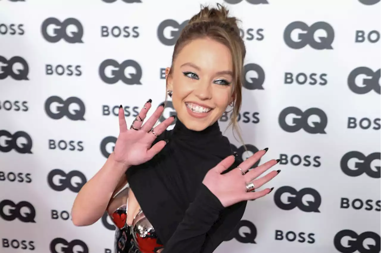 Sydney Sweeney Embraces the Body Liberation Movement in Armored Breastplate at GQ Men of the Year Awards