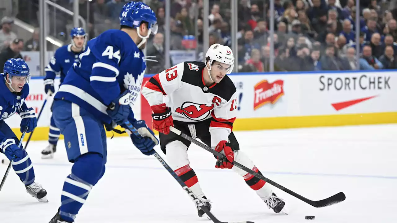 Devils star Nico Hischier put his two-way prowess on full display in Toronto