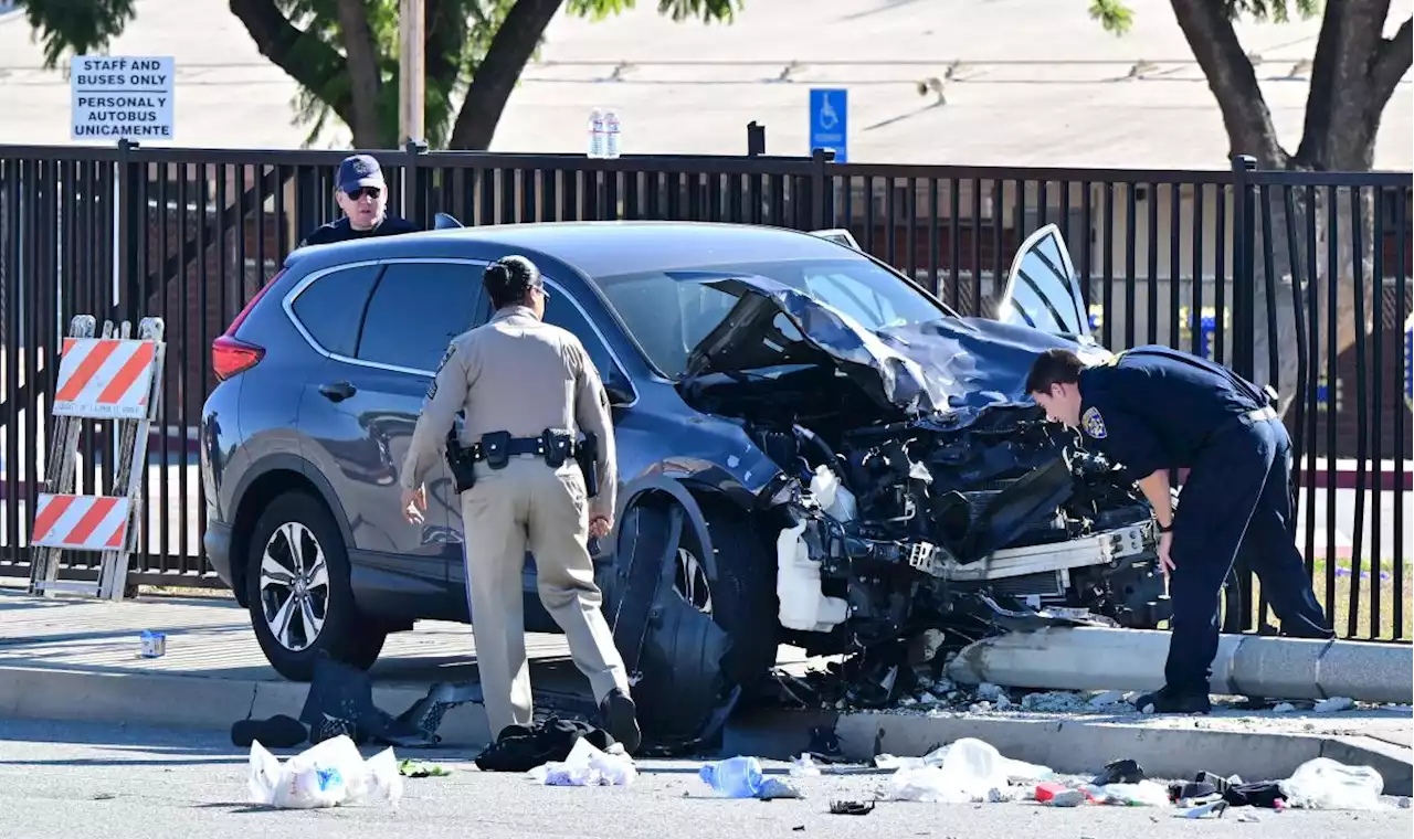 Crash that injured 25 law enforcement recruits was 'deliberate,' Los Angeles sheriff says