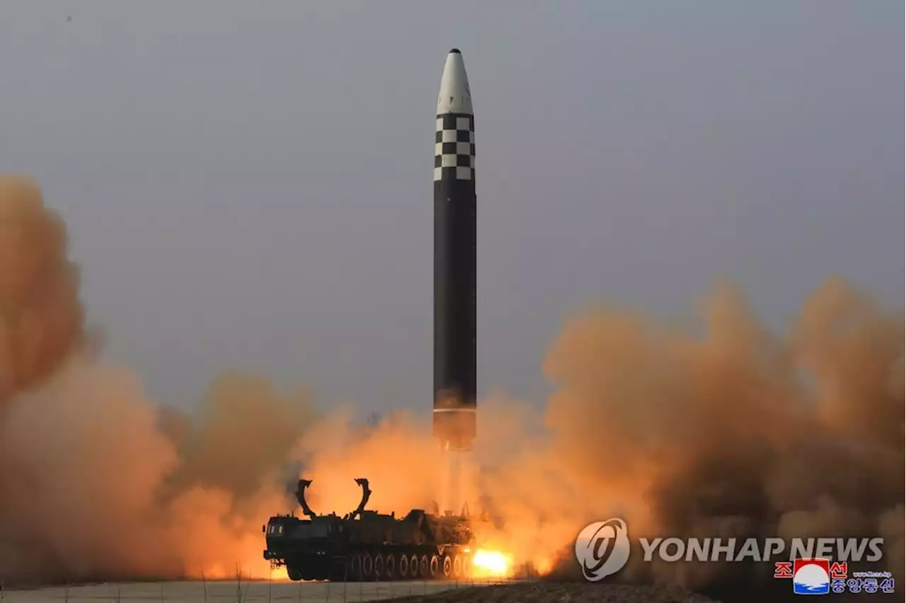 北, 15일만에 ICBM 재발사…美본토 타격권 '화성-17형'(종합4보) | 연합뉴스