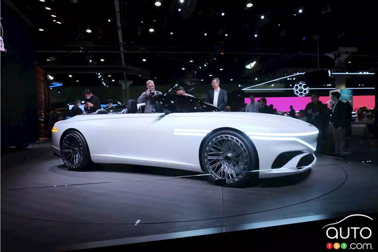 Los Angeles 2022 : voici le concept Genesis X Convertible | Actualités automobile | Auto123