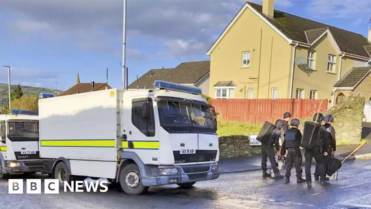 Strabane bomb attack: Four arrested after attempted murder of NI police