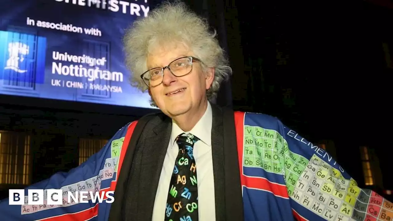 YouTube chemistry professor Sir Martyn Poliakoff honoured