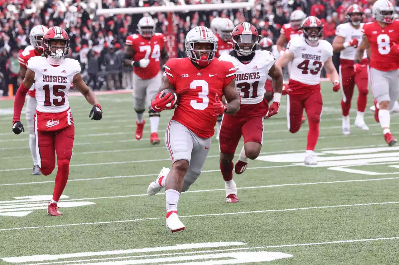 Which Ohio State football players are unavailable at Maryland?