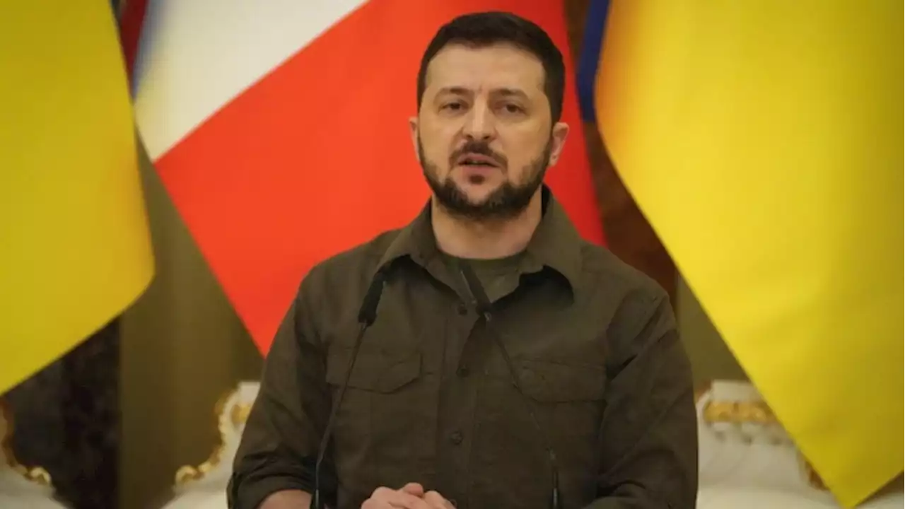 Ukrainian president Zelenskyy calls on Canada to help with long-term peace