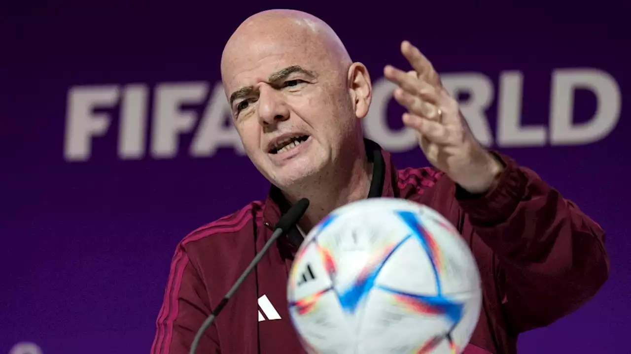 FIFA President Infantino says double standard behind World Cup critics