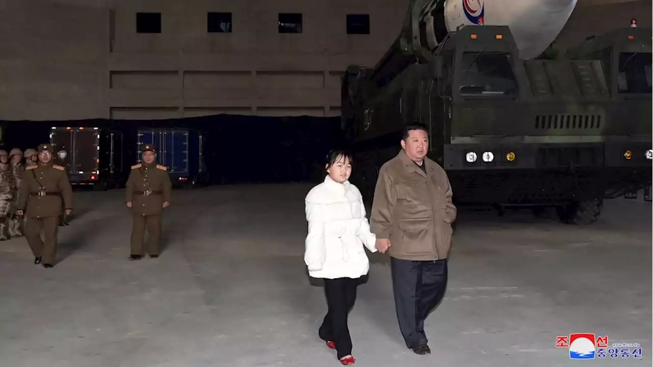 Kim Jong Un's daughter makes first public appearance at new missile launch