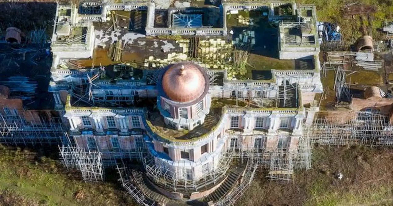 Mansion bigger than Buckingham Palace abandoned in UK countryside for 20 years