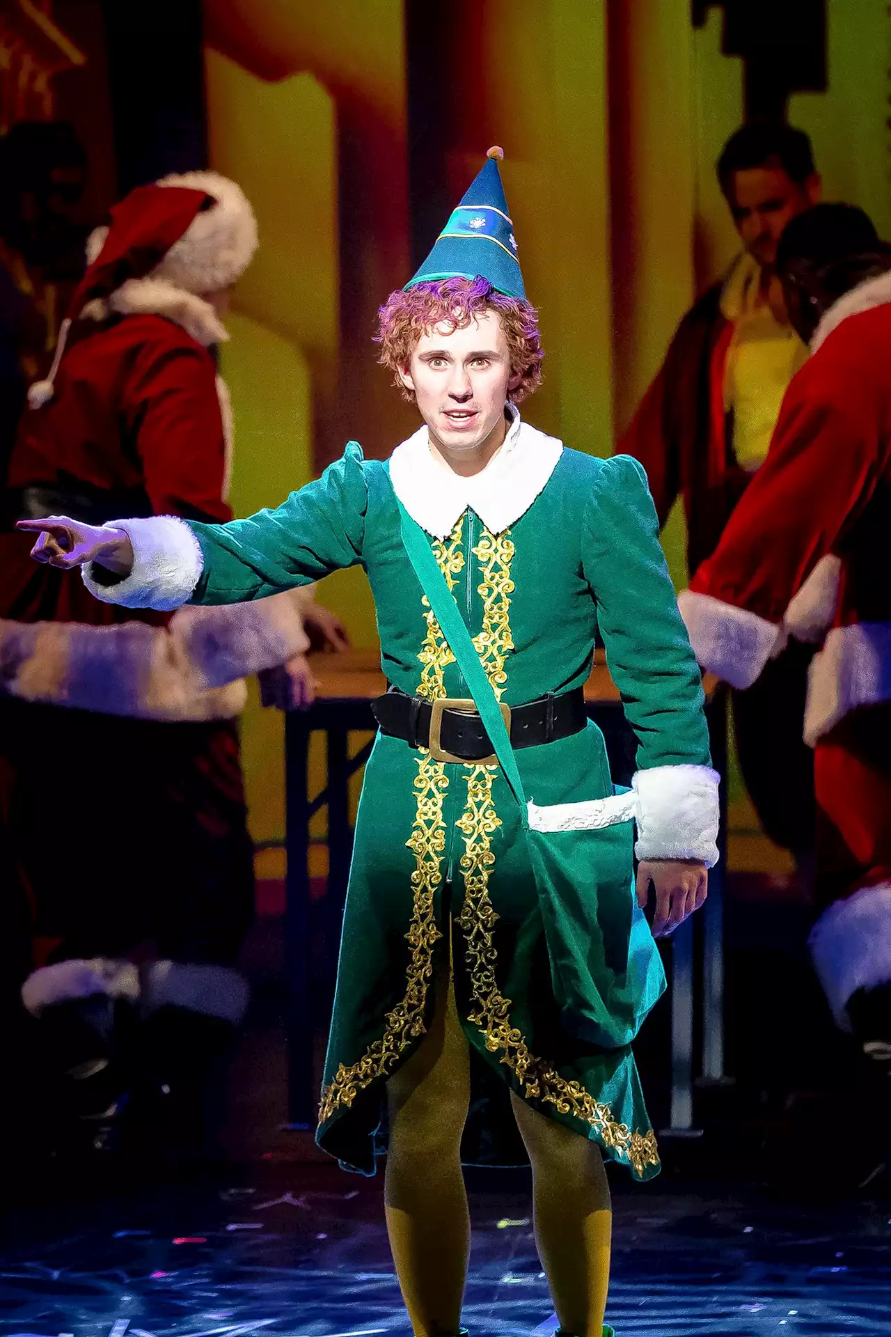 Abundance of enthusiasm makes up for so-so material in Drury Lane's 'Elf -- The Musical'