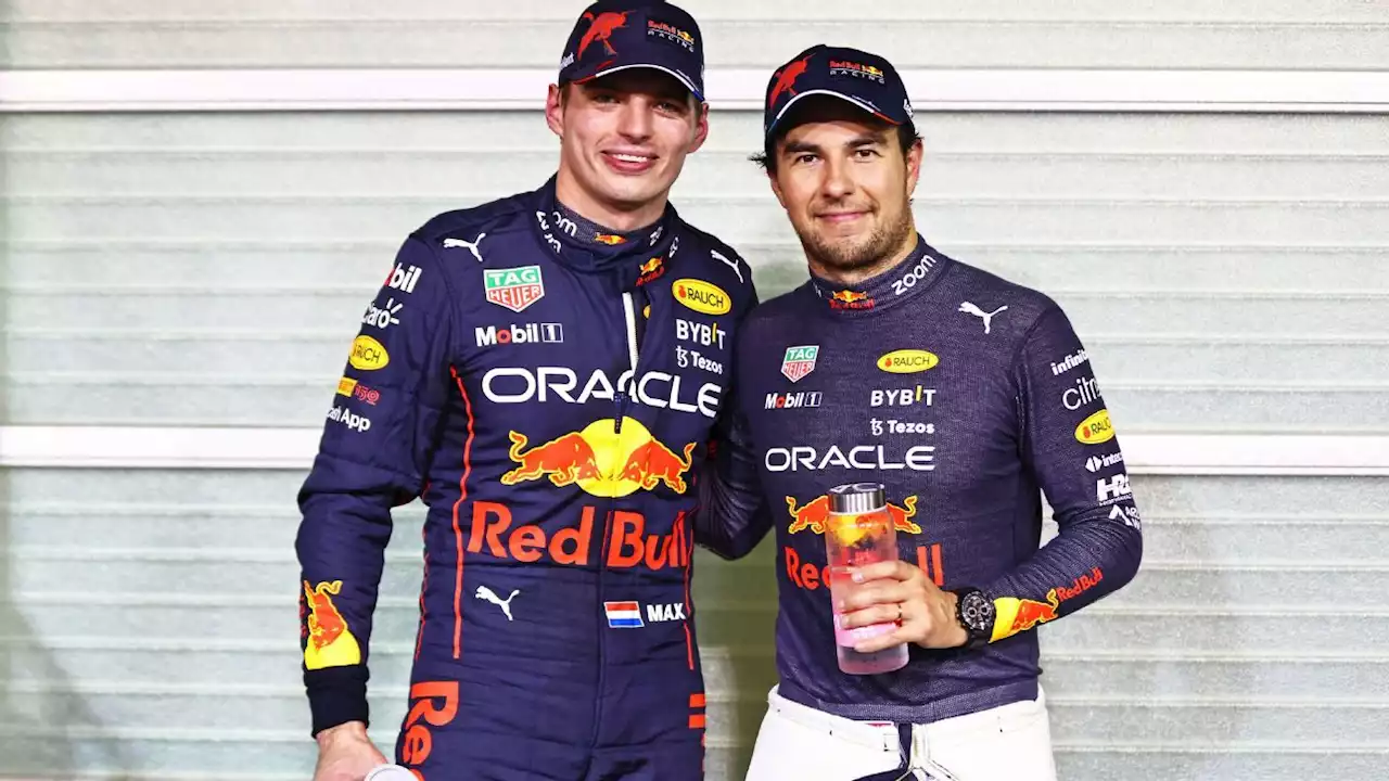 Checo Pérez agradeció a Max Verstappen la ayuda en clasificación