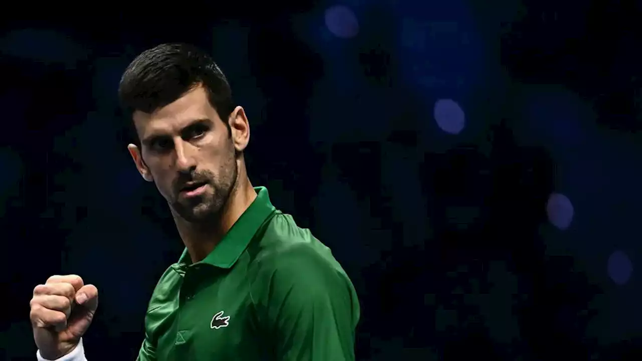 ATP Finals : Novak Djokovic qualifié pour la finale après sa victoire contre Taylor Fritz