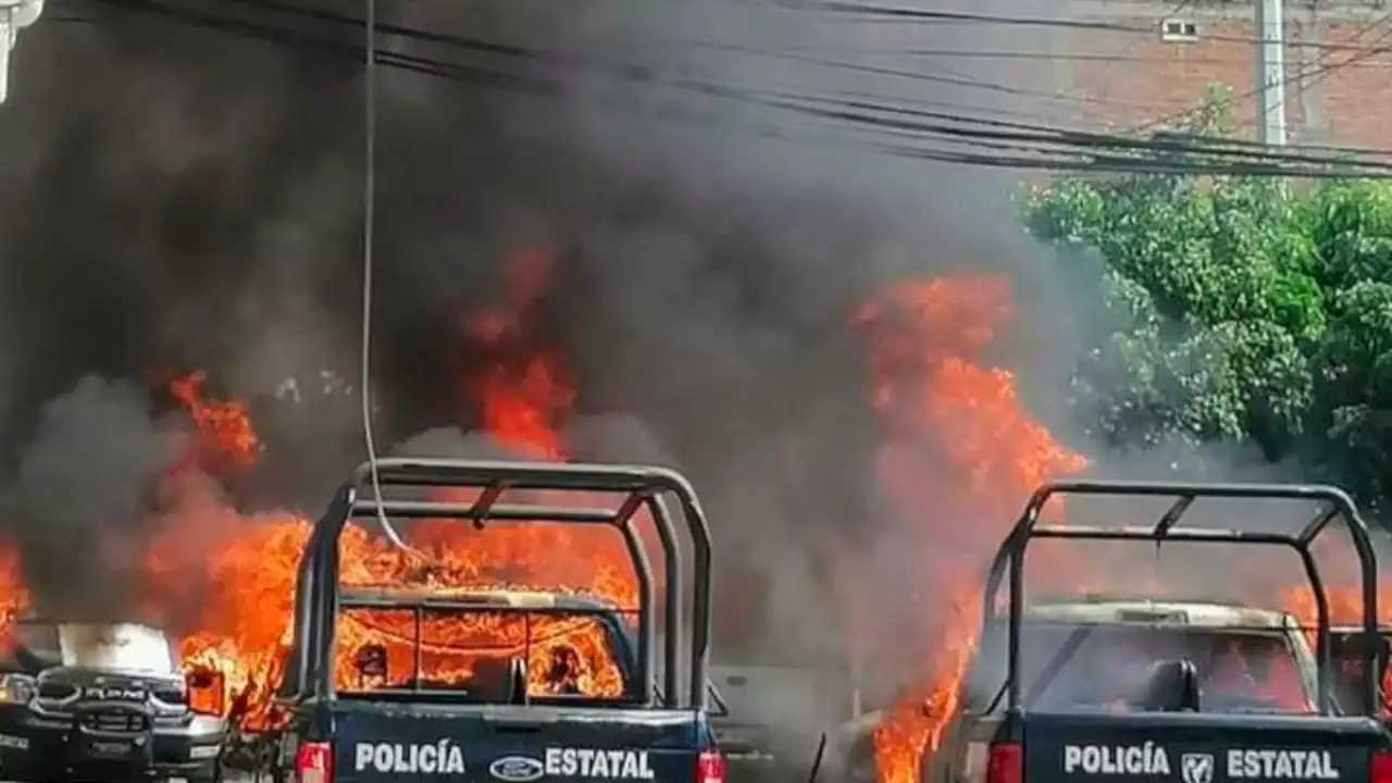 Edomex: transportistas queman patrullas y realizan bloqueos en Tejupilco