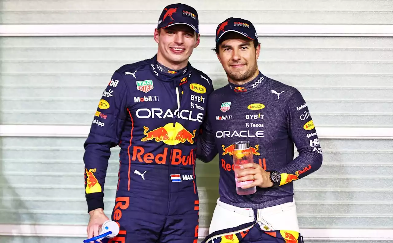 Tras su polémica en Brasil, Checo Pérez y Max Verstappen reaparecen juntos en Abu Dhabi