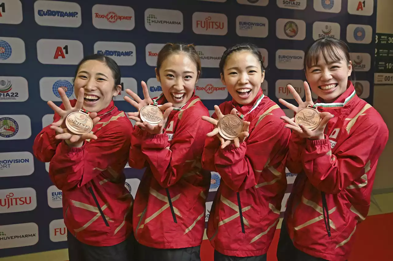 日本女子「銅」、男子5位 世界トランポリン団体決勝 - トピックス｜Infoseekニュース