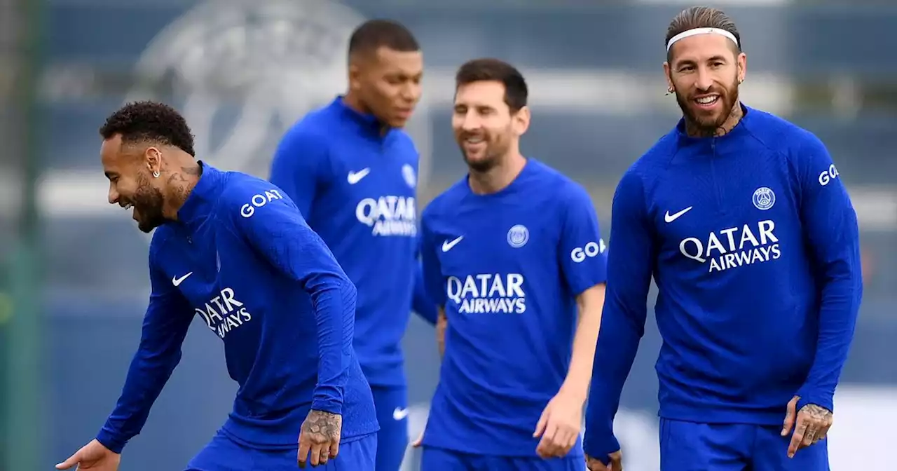 Messi and Neymar's differing training results speaks volumes about team-mates